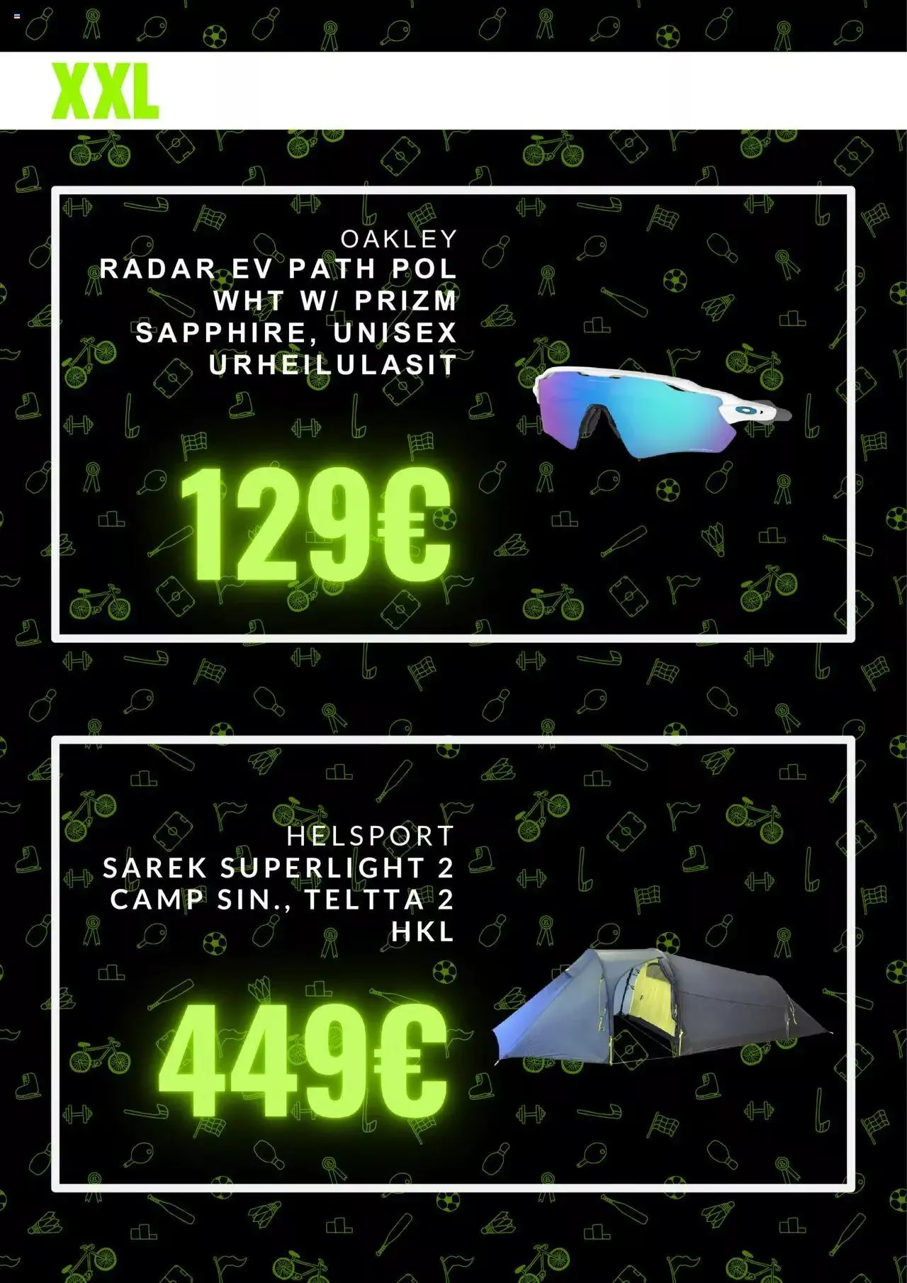 XXL tarjoukset voimassa alkaen 8. huhtikuuta - 31. joulukuuta 2024 - Tarjouslehti sivu 5