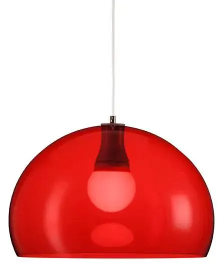 Fosto Monopol Ø 430 mm riippuvalaisin punainen