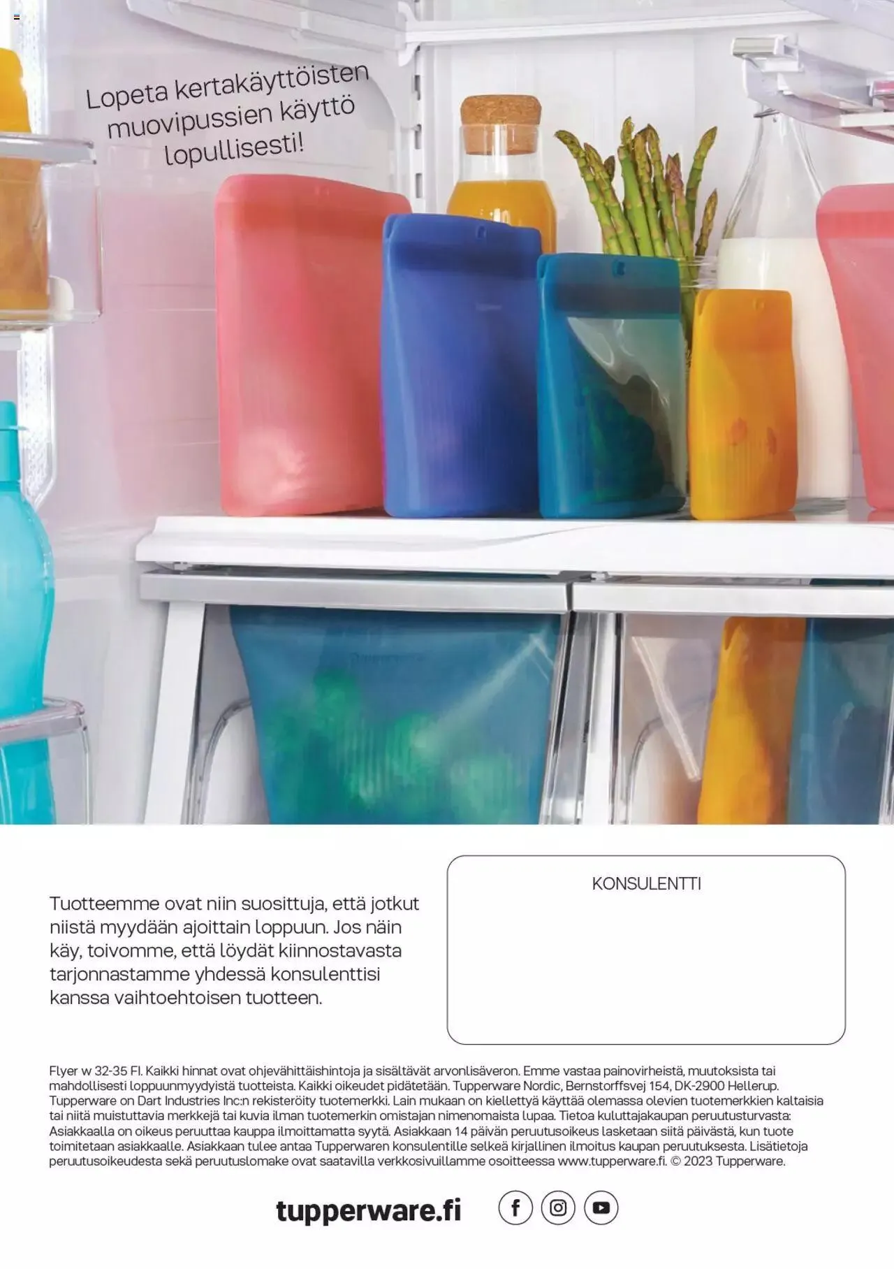 Tupperware tarjoukset - Viikko 32-35 voimassa alkaen 28. elokuuta - 31. joulukuuta 2024 - Tarjouslehti sivu 12