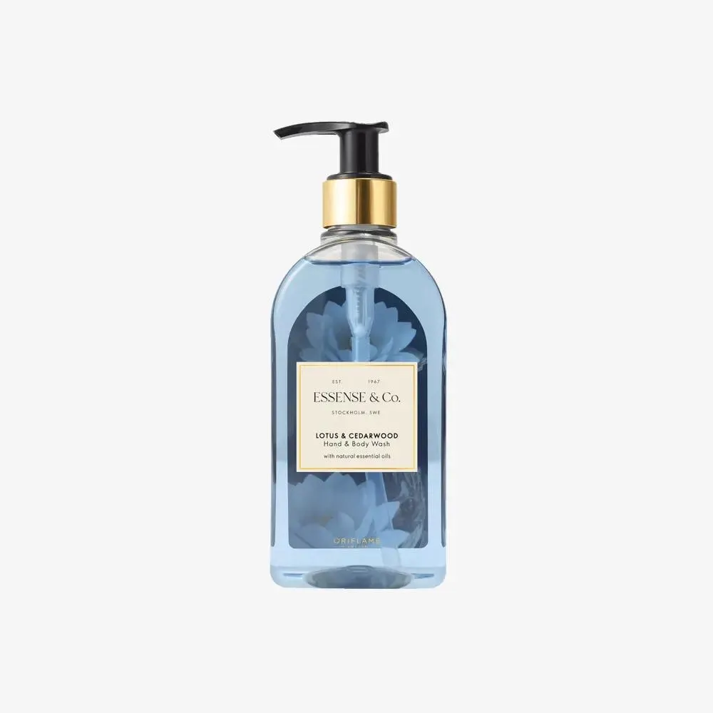 Essense&Co. Lotus & Cedarwood -käsi- ja vartalopesuneste