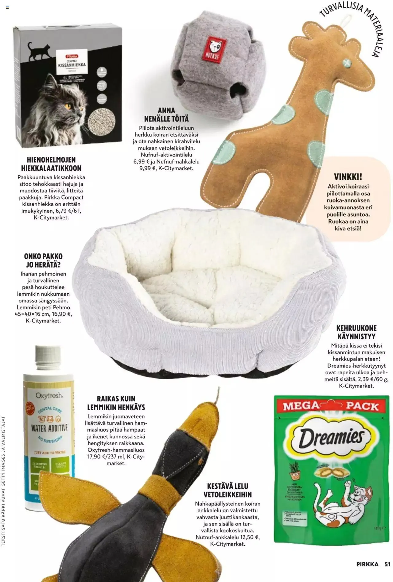 K-Market tarjoukset Pirkka 9/2023 voimassa alkaen 30. elokuuta - 3. lokakuuta 2023 - Tarjouslehti sivu 51