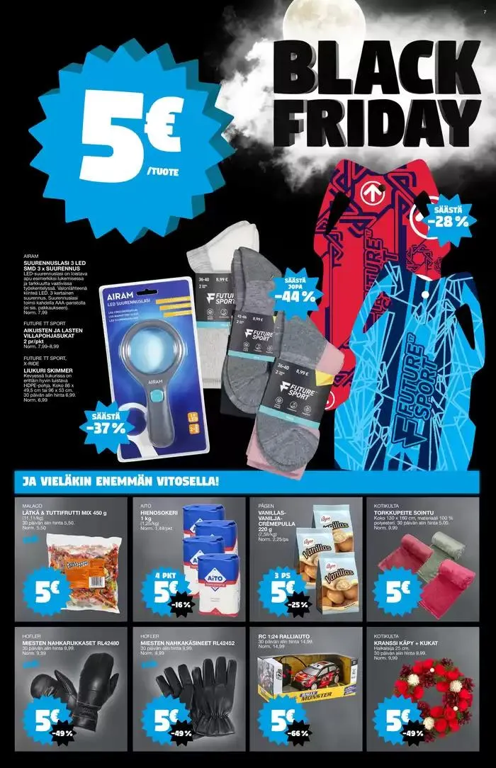 Tarjoussanomat voimassa alkaen 25. marraskuuta - 9. joulukuuta 2024 - Tarjouslehti sivu 7