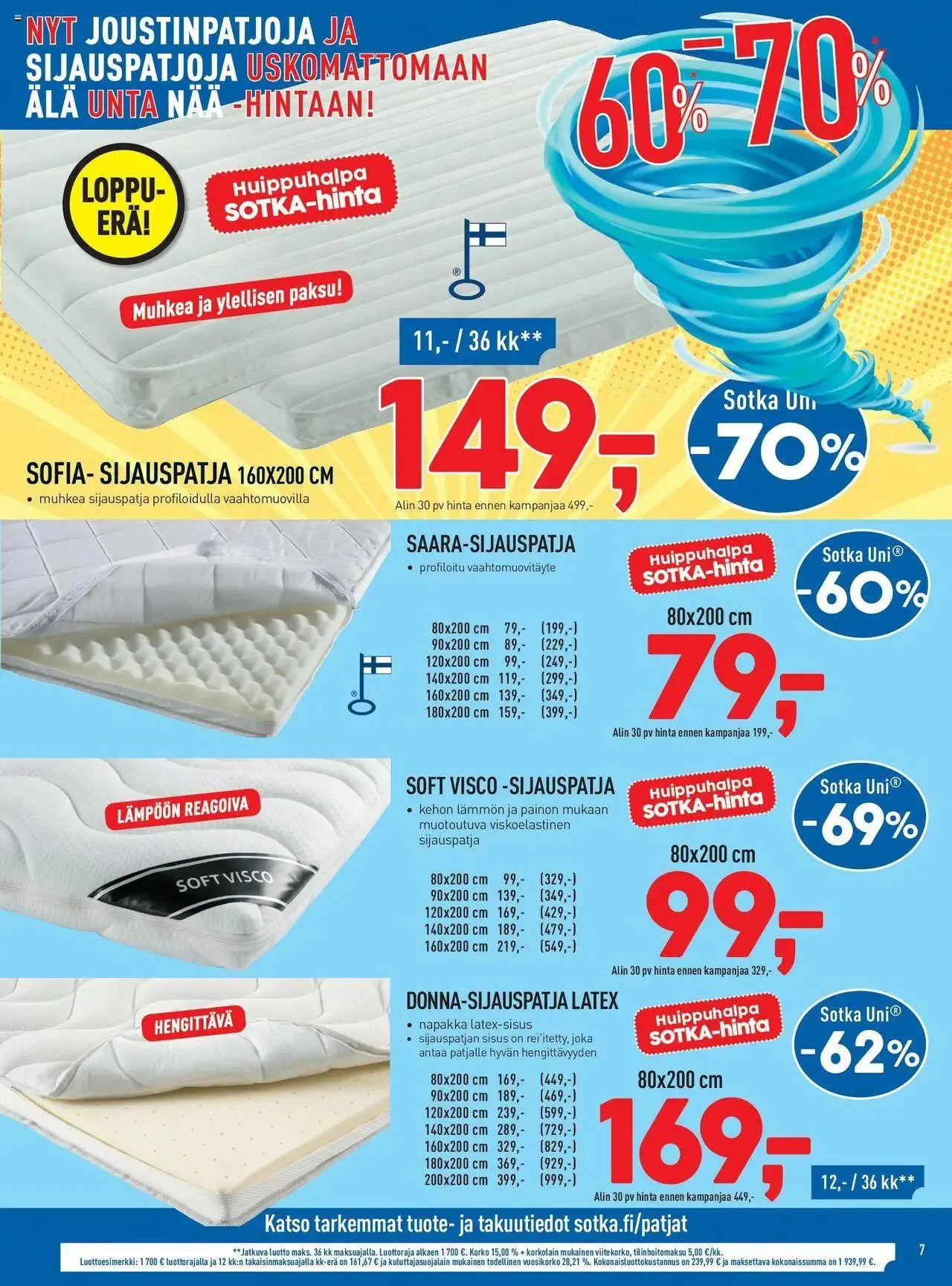 Sotka tarjoukset voimassa alkaen 1. lokakuuta - 31. joulukuuta 2024 - Tarjouslehti sivu 7