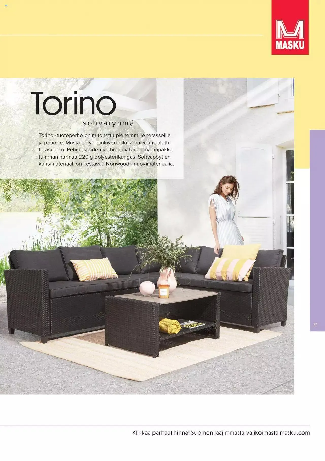Masku tarjoukset - KESÄ 2024 voimassa alkaen 1. huhtikuuta - 31. joulukuuta 2024 - Tarjouslehti sivu 27