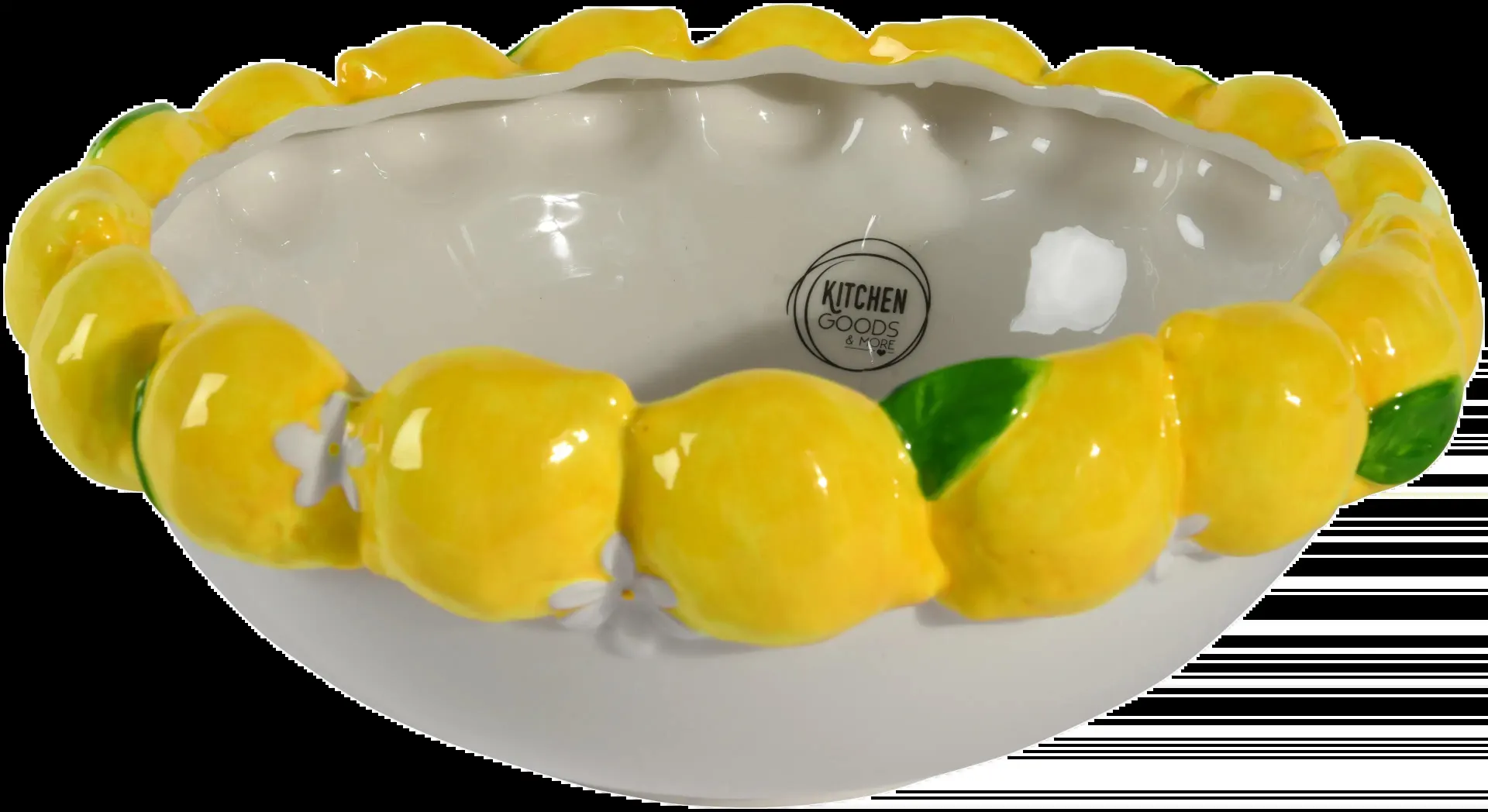 Decoris Kulho sitruuna 30x12,5 cm keltainen