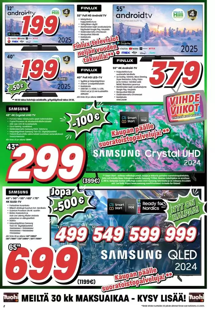 Veikon Kone tarjoukset voimassa alkaen 6. maaliskuuta - 15. maaliskuuta 2025 - Tarjouslehti sivu 2