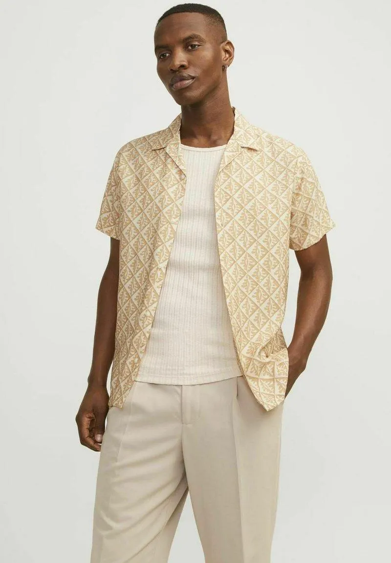 JPRBLULINCOLN PRINT RESORT SS SN - Vapaa-ajan kauluspaita