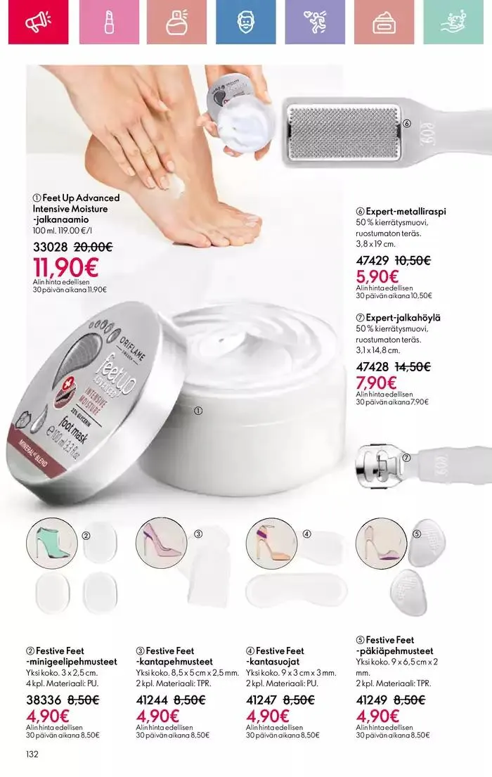 Oriflame tarjoukset voimassa alkaen 9. maaliskuuta - 29. maaliskuuta 2025 - Tarjouslehti sivu 132