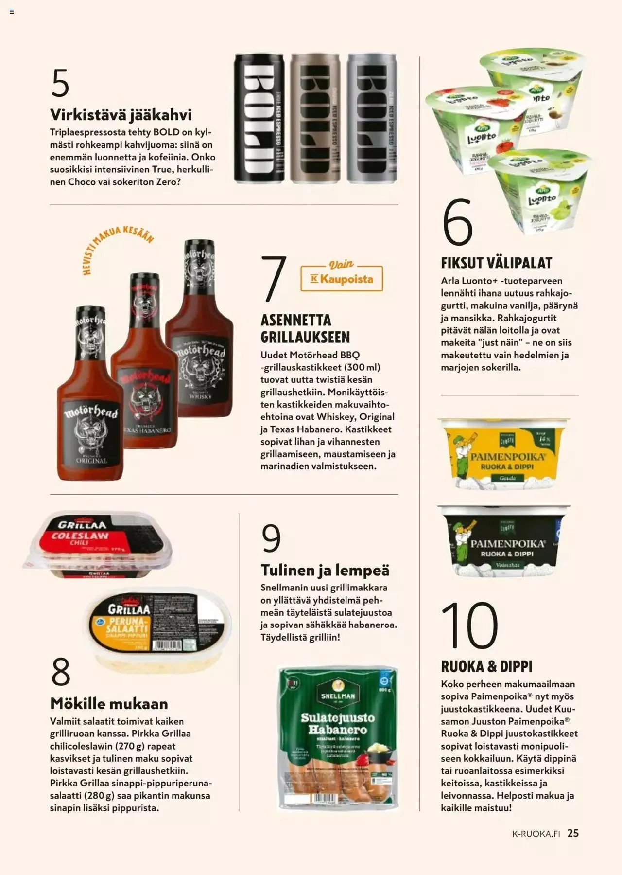 K-Citymarket - K-Ruoka voimassa alkaen 24. huhtikuuta - 4. kesäkuuta 2024 - Tarjouslehti sivu 25