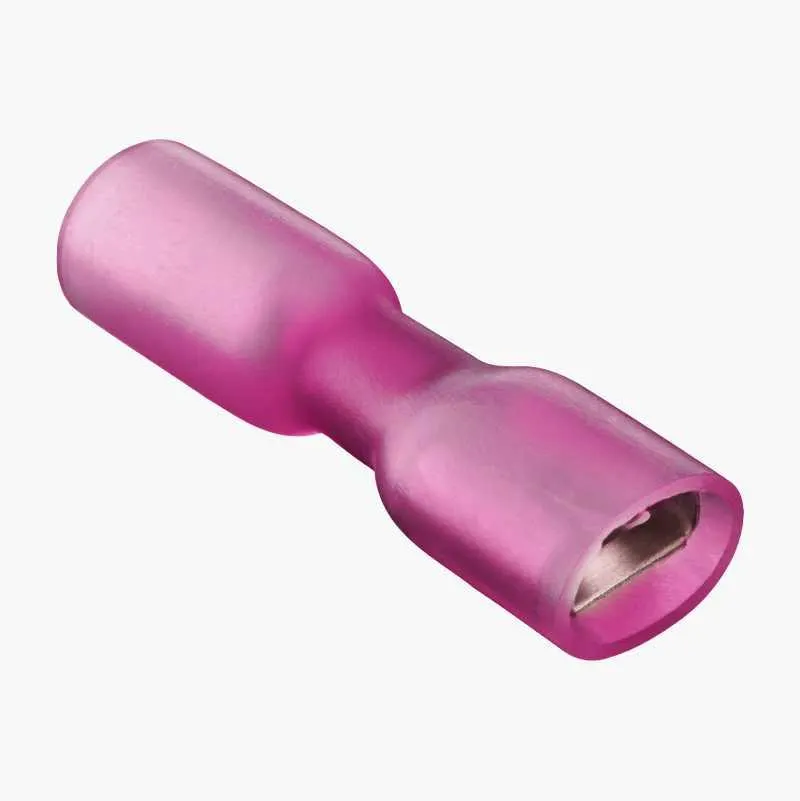 Spade connector socket, 0,5–1,5 mm, 10-pack