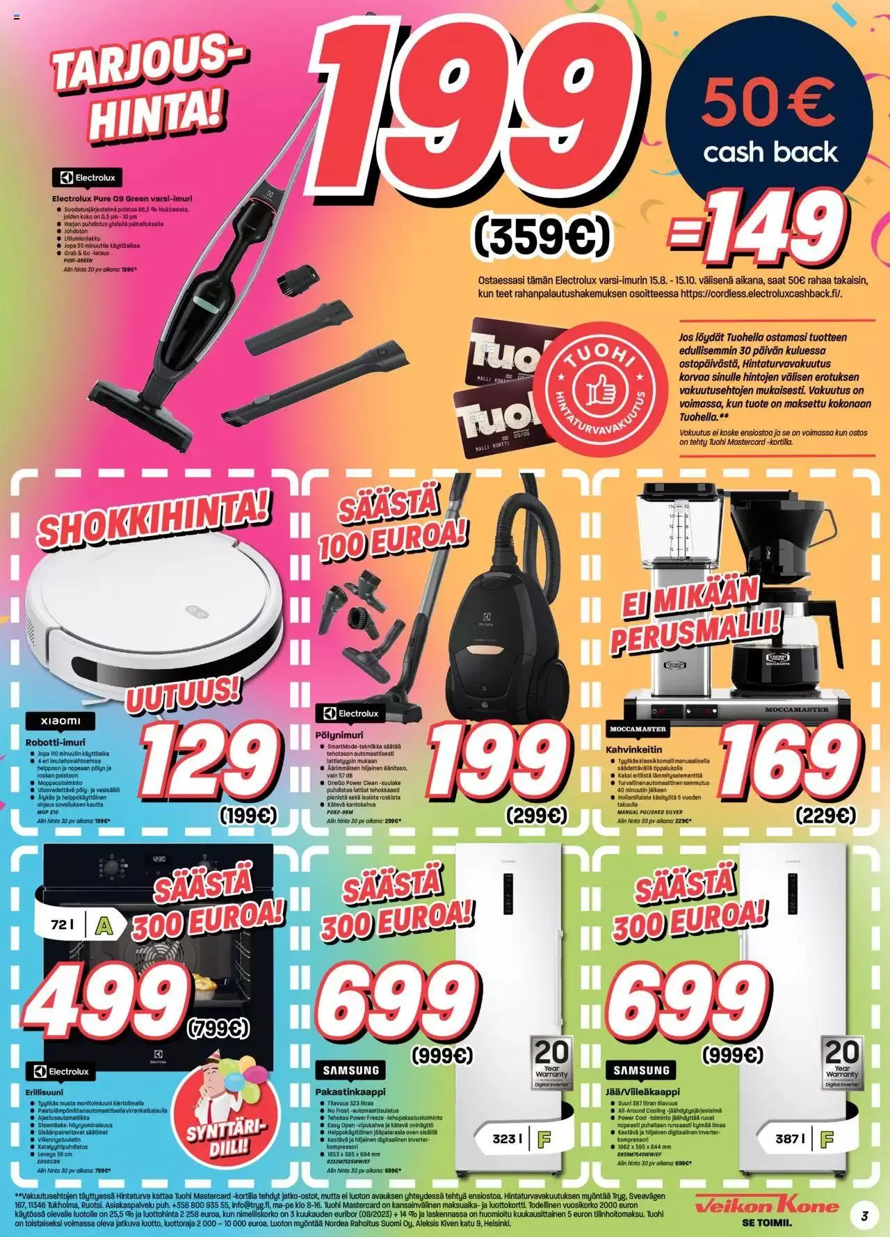 Veikon Kone tarjoukset voimassa alkaen 11. syyskuuta - 31. joulukuuta 2023 - Tarjouslehti sivu 3