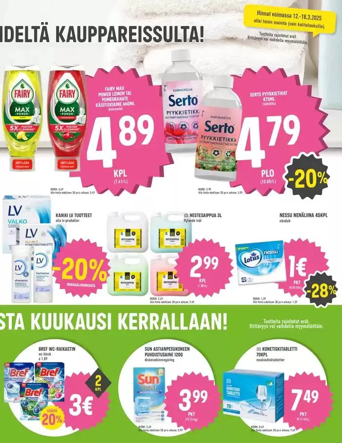 HalpaHalli tarjoukset voimassa alkaen 12. maaliskuuta - 18. maaliskuuta 2025 - Tarjouslehti sivu 5