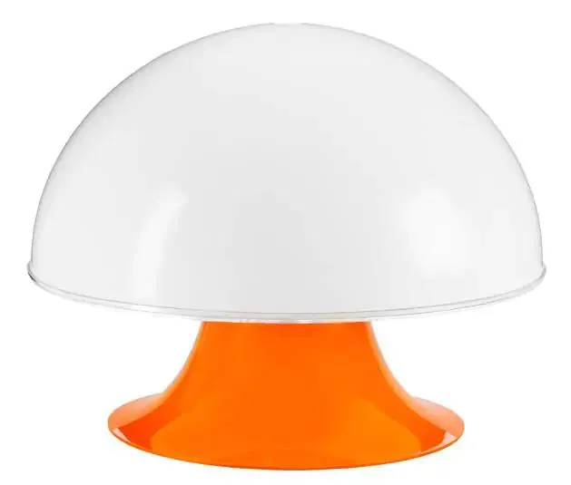 Fosto La Boheme Ø 390 mm pöytävalaisin opaalinvalkea/oranssi