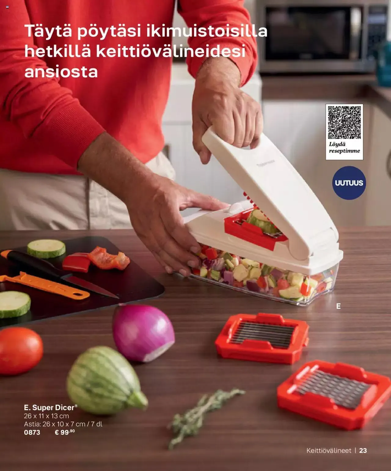 Tupperware tarjoukset Syksy / Talvi 2023-24 voimassa alkaen 29. syyskuuta - 31. joulukuuta 2023 - Tarjouslehti sivu 23