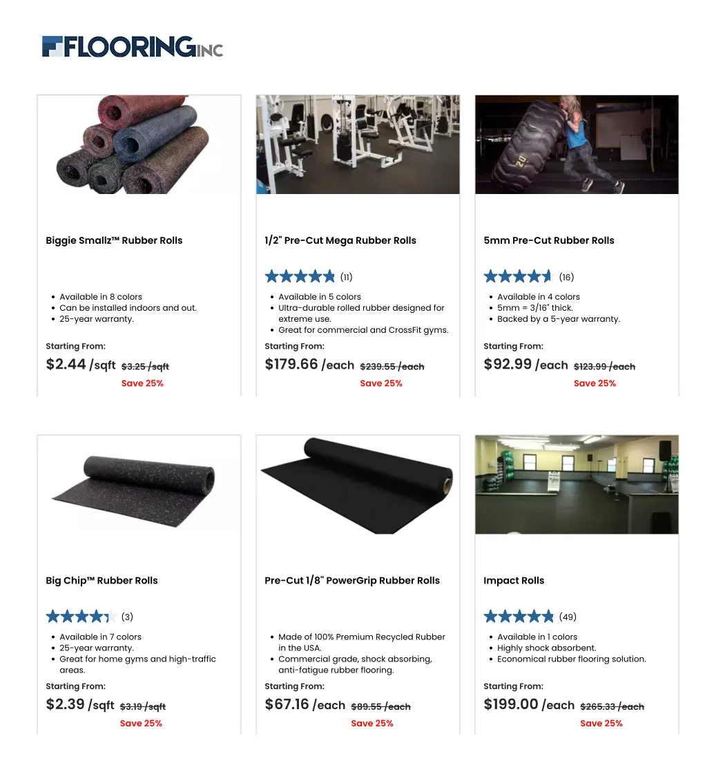 Weekly ad Flooring Inc. sales from January 6 to January 31 2025 - Page 