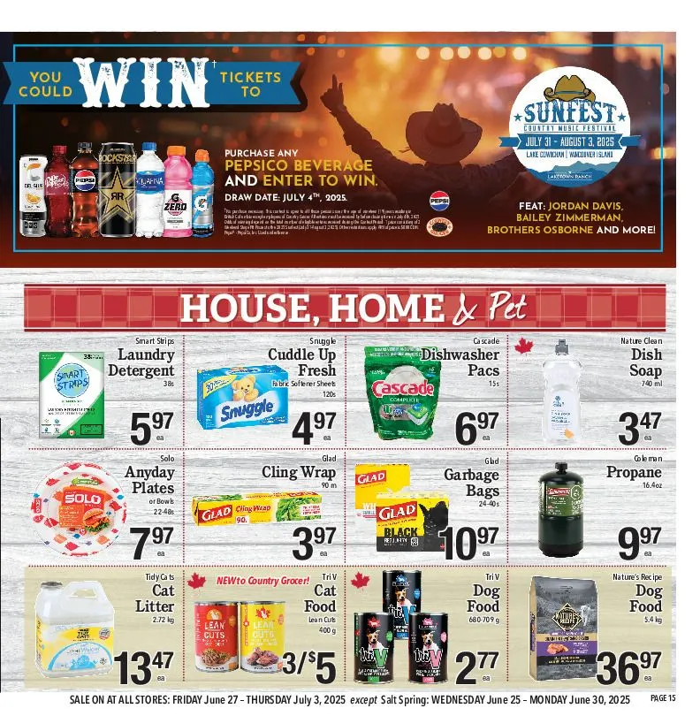 Country Grocer flyers  from June 27 to August 3 2025 - flyer page 16