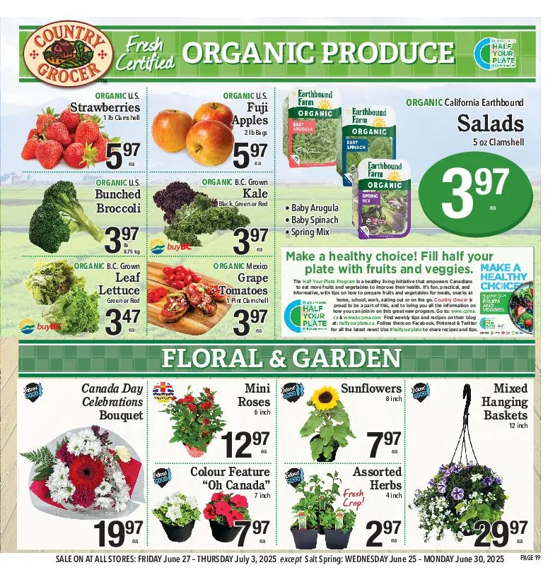Country Grocer flyers from June 27 to August 3 2025 - flyer page 20