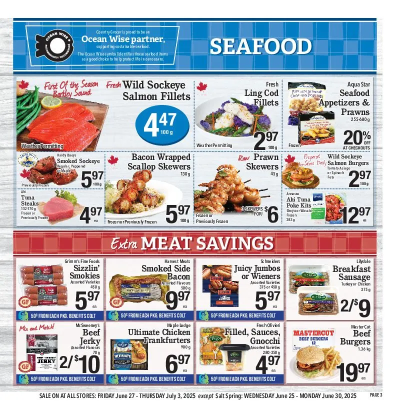 Country Grocer flyers from June 27 to August 3 2025 - flyer page 4