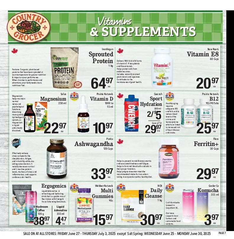 Country Grocer flyers  from June 27 to August 3 2025 - flyer page 8