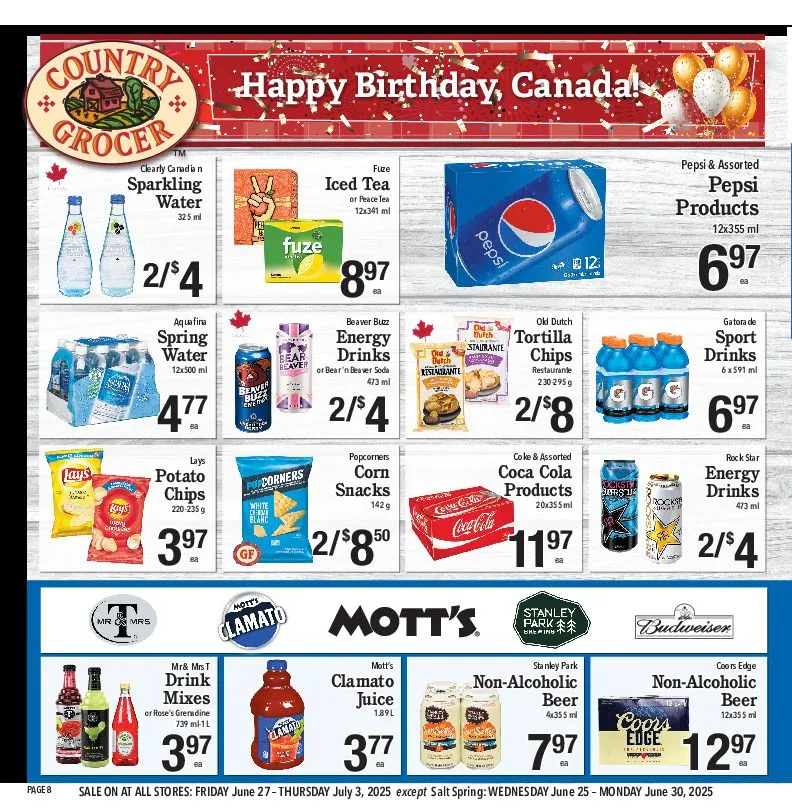 Country Grocer flyers from June 27 to August 3 2025 - flyer page 9