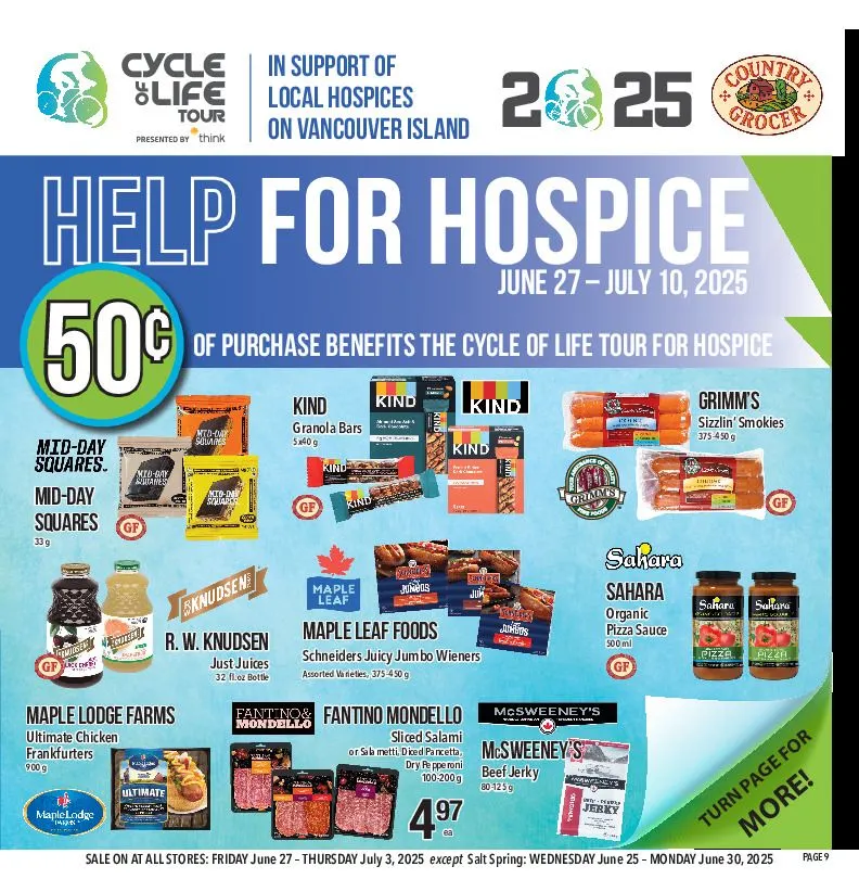 Country Grocer flyers from June 27 to August 3 2025 - flyer page 10