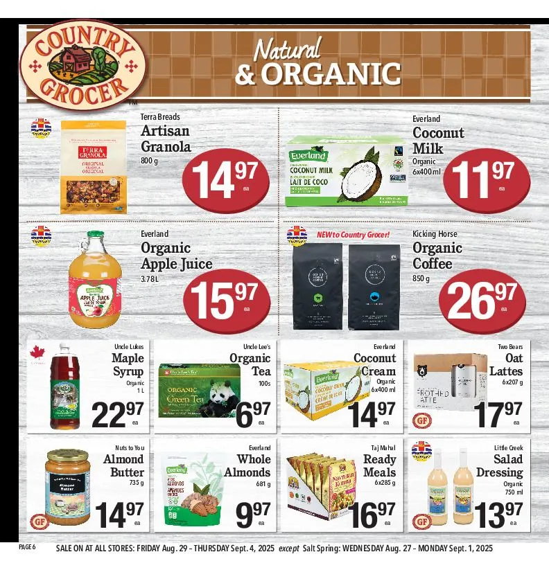 Country Grocer Sales from September 28 to September 4 2025 - flyer page 6