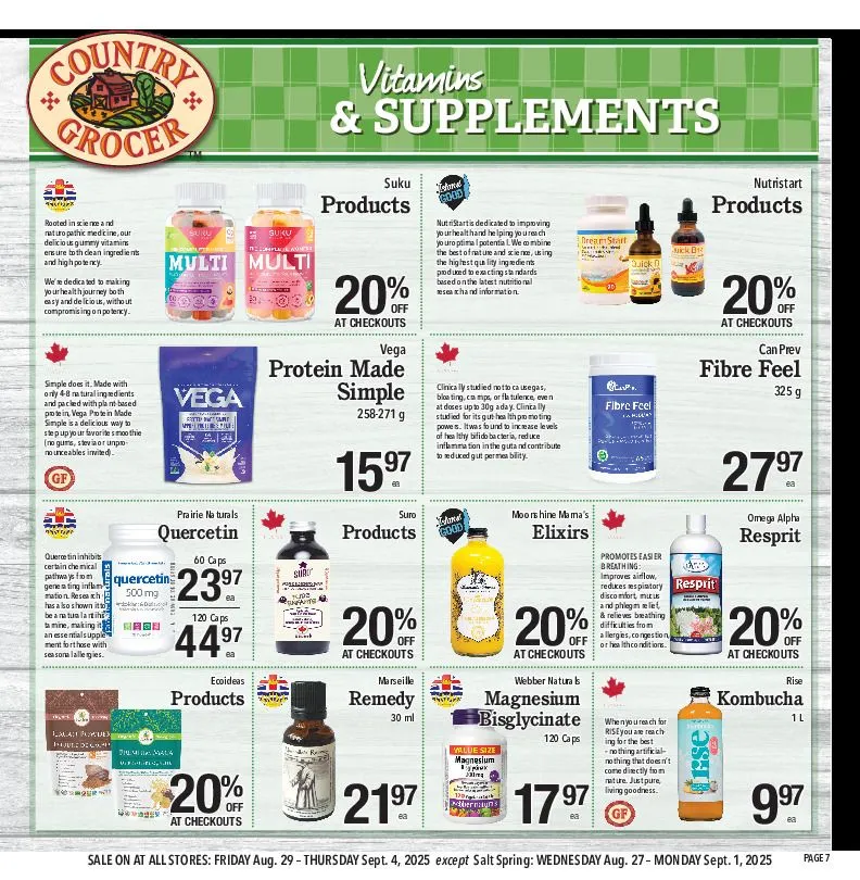 Country Grocer Sales from September 28 to September 4 2025 - flyer page 7