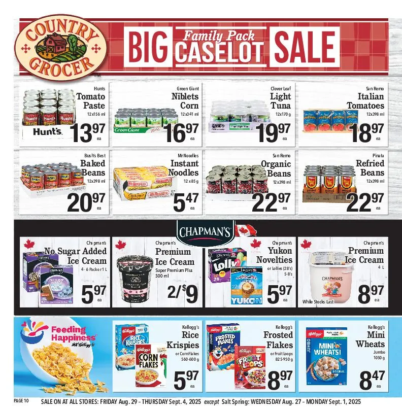 Country Grocer Sales from September 28 to September 4 2025 - flyer page 10