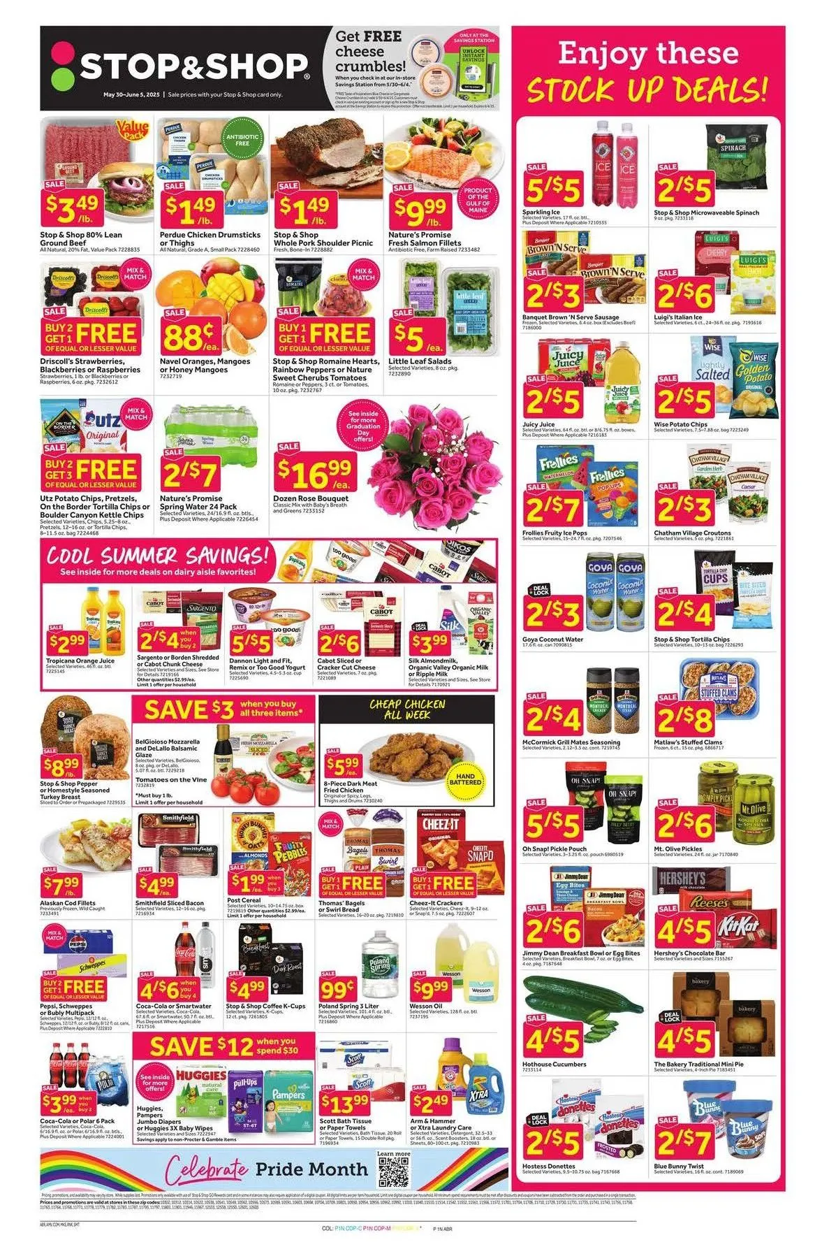 Weekly ad Stop & Shop Sales from May 30 to June 6 2025 - Page 