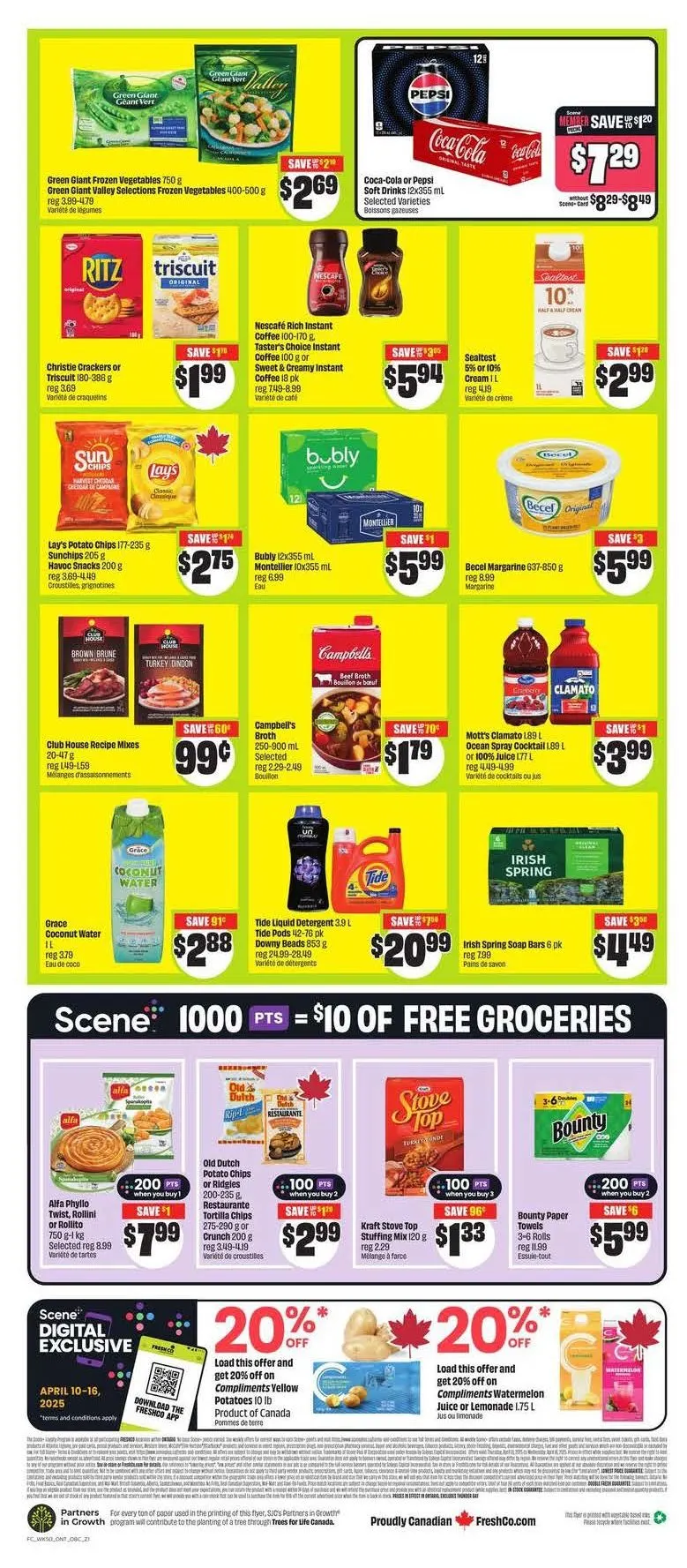 FreshCo Weekly Ad from April 10 to April 16 2025 - flyer page 2
