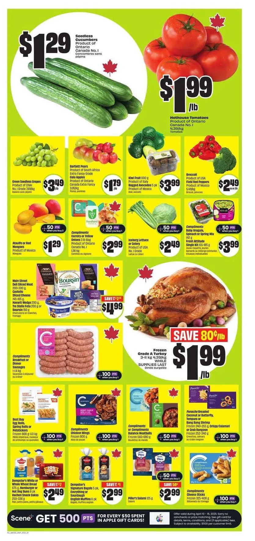 FreshCo Weekly Ad from April 10 to April 16 2025 - flyer page 3