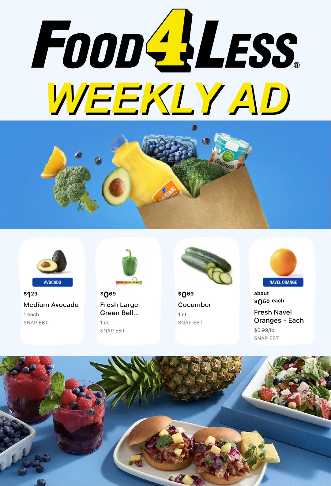 Weekly ad Food 4 Less Deals from May 27 to June 11 2025 - Page