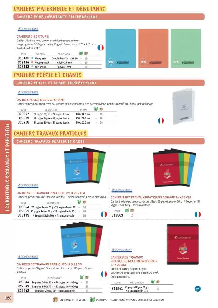 Nos Catalogues Thématiques du 1 janvier au 31 décembre 2025 - Catalogue page 122