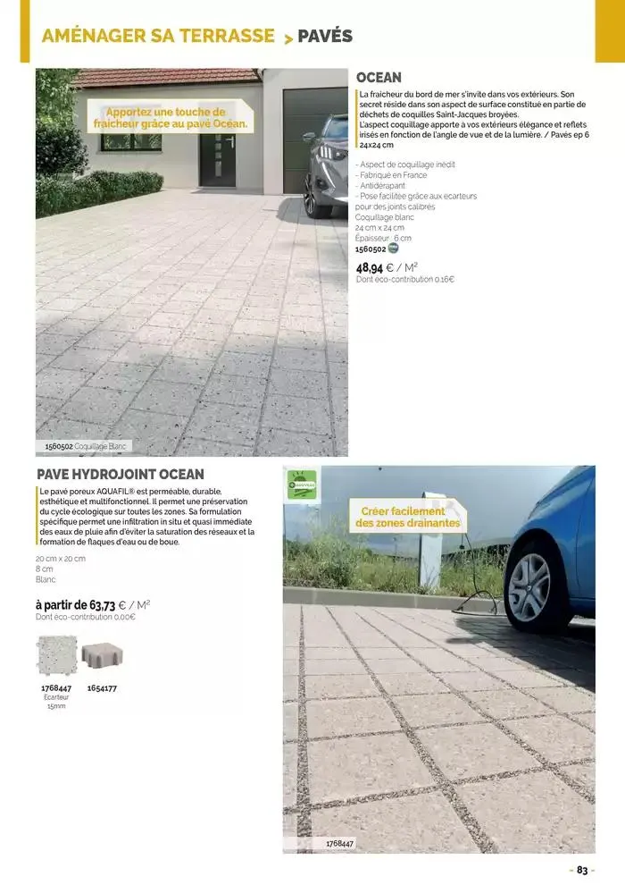 Aménagements Extérieurs 2025 du 30 avril au 31 décembre 2025 - Catalogue page 83