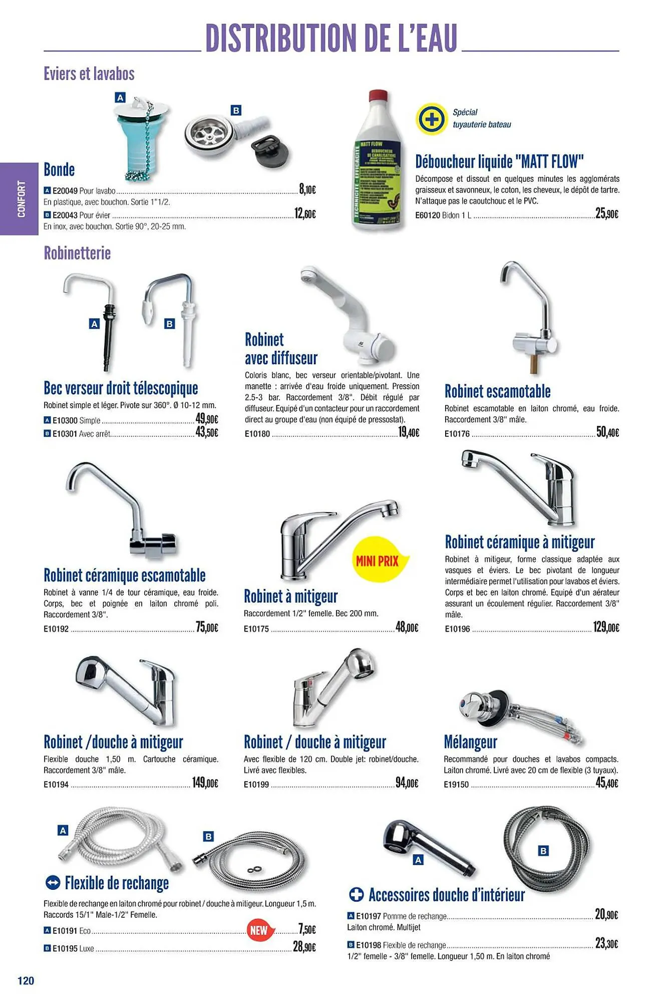 Catalogue Accastillage Diffusion du 1 mars au 31 décembre 2023 - Catalogue page 122