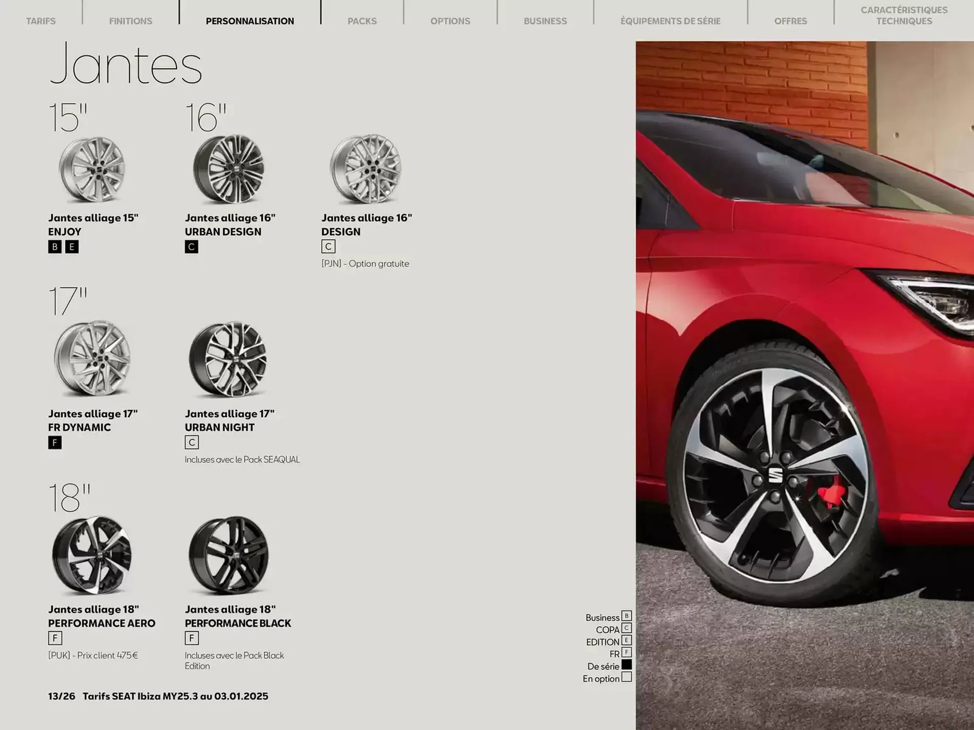 SEAT Catalogue du 11 novembre au 9 novembre 2026 - Catalogue page 11