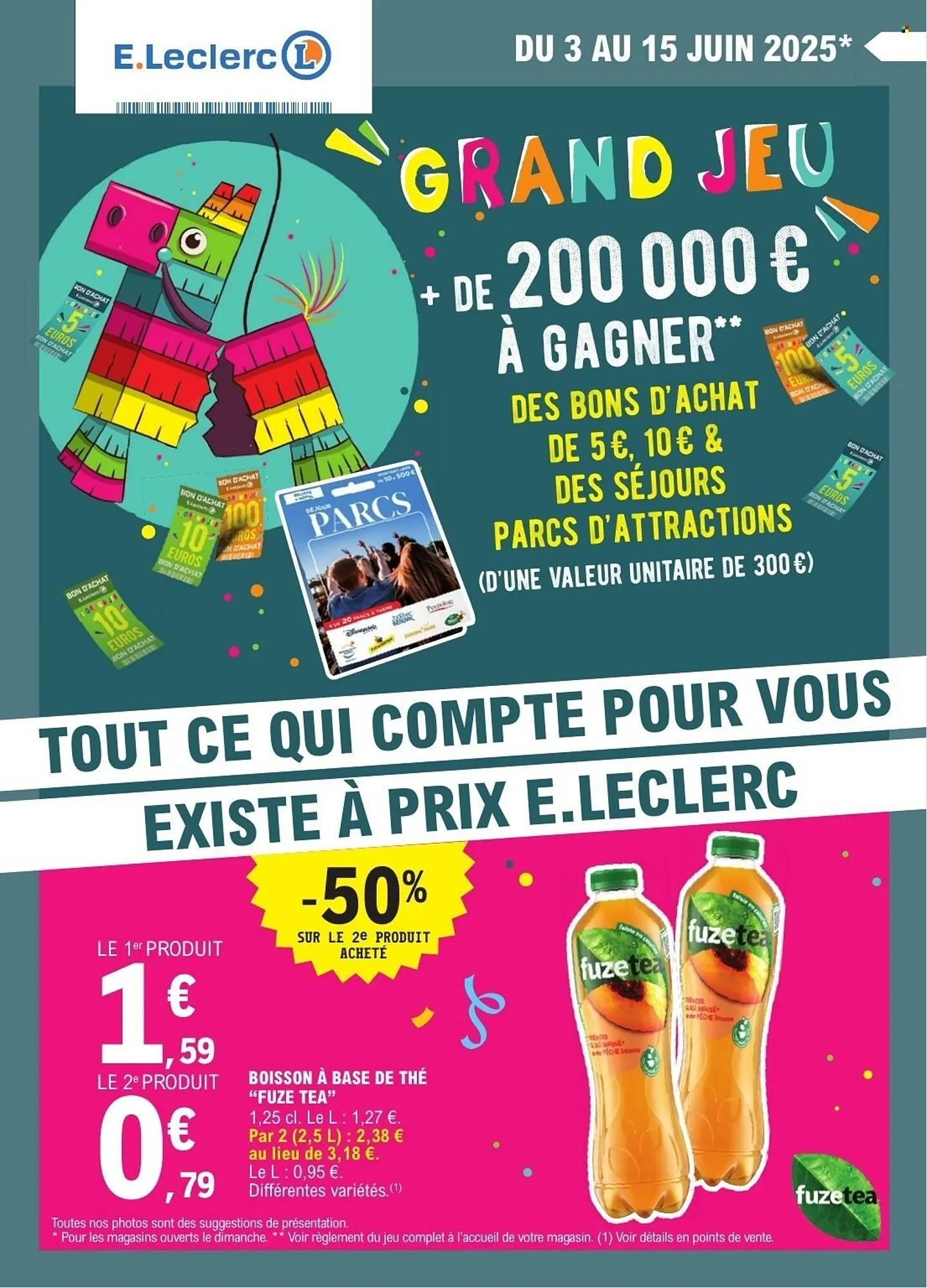 Catalogue E.Leclerc du 3 juin au 15 juin 2025 - Catalogue page 1