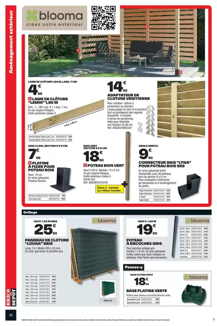 Spécial extérieur ! du 21 mars au 3 avril 2025 - Catalogue page 16