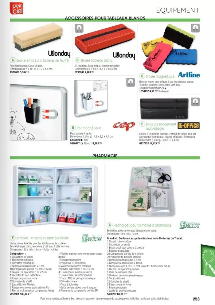 Écoles et loisirs 2025 du 1 janvier au 31 décembre 2025 - Catalogue page 253