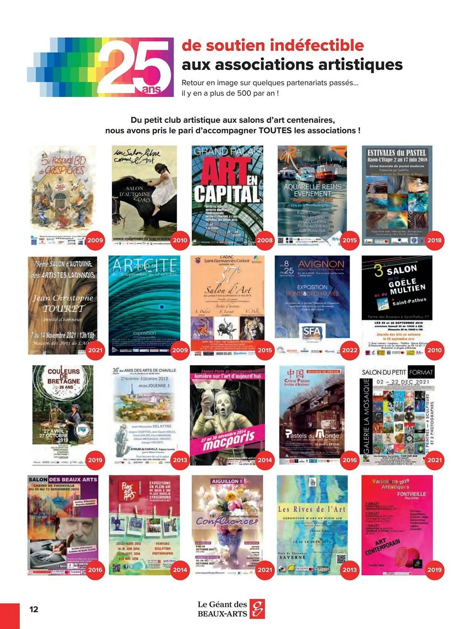 Catalogue Le Géant des Beaux-Arts du 6 janvier au 31 décembre 2025 - Catalogue page 45