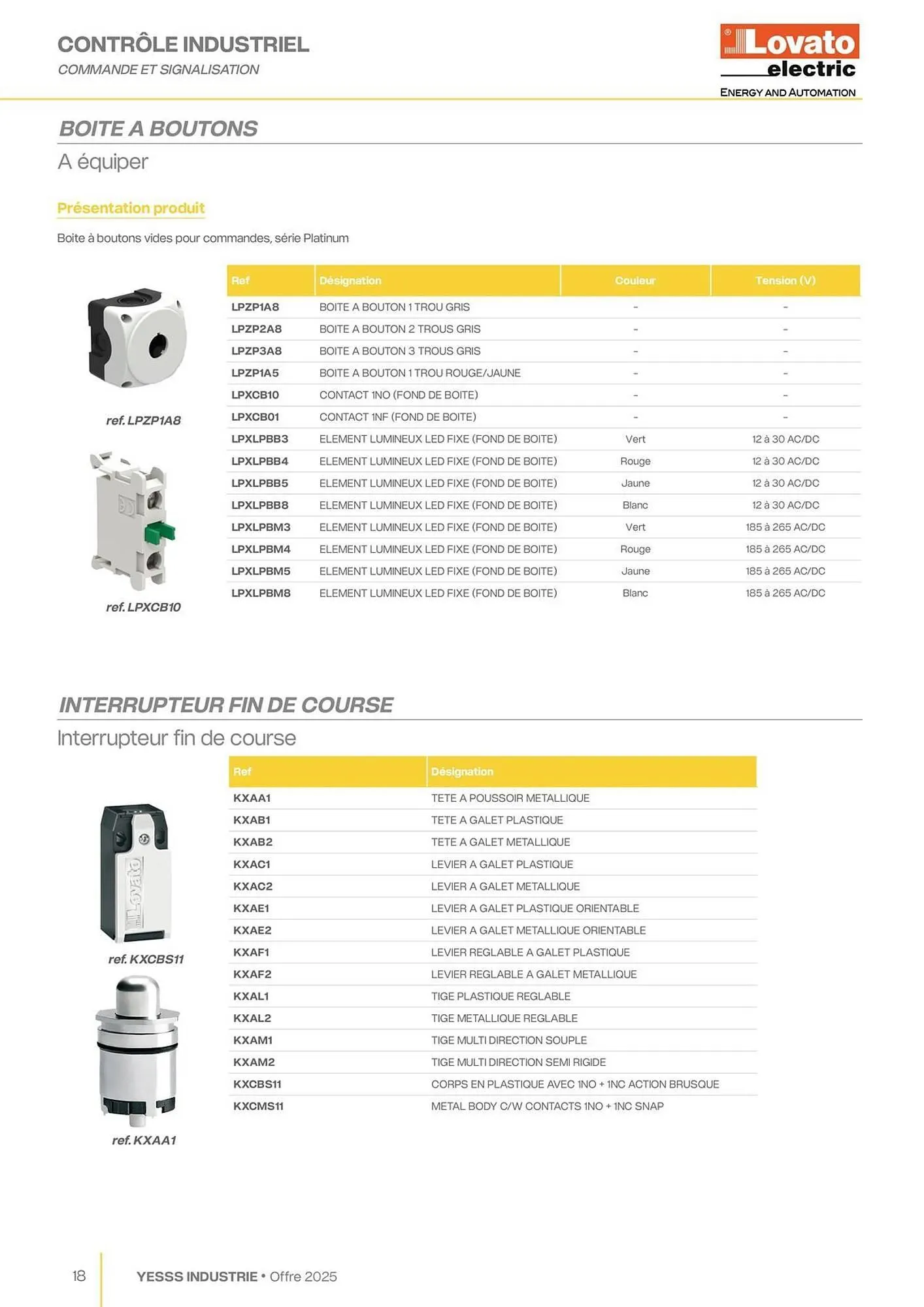 Catalogue Yesss electrique du 28 janvier au 31 décembre 2025 - Catalogue page 20