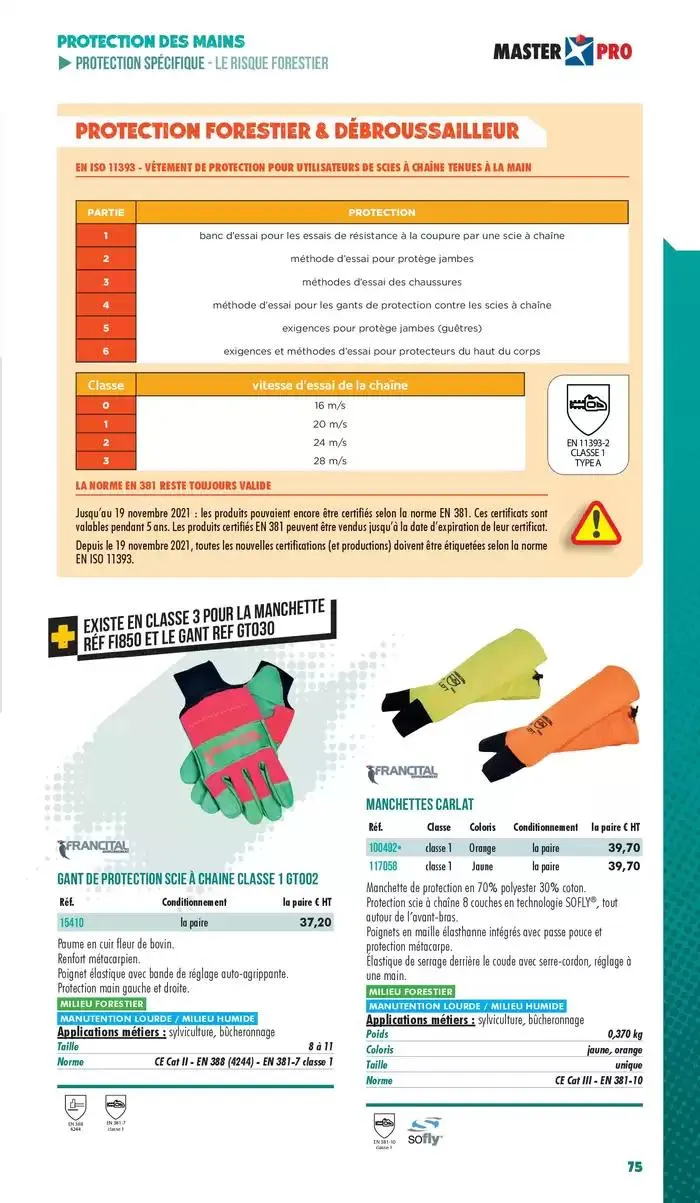 Essentiel Protection 2025 tarifé du 3 mars au 31 décembre 2025 - Catalogue page 77