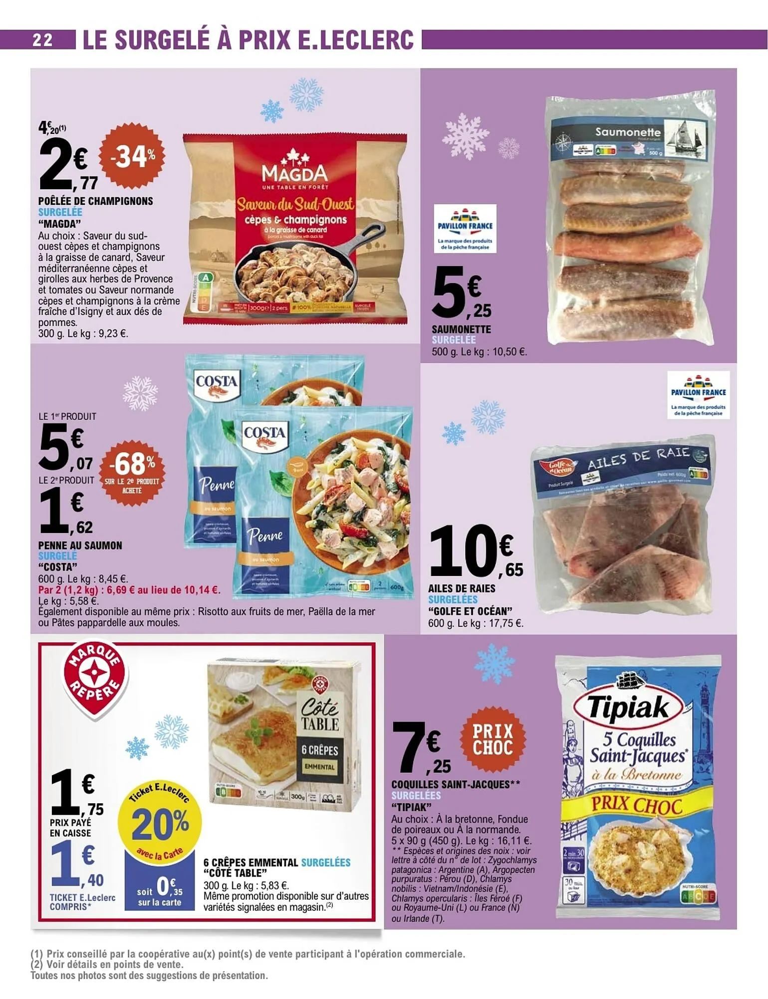 Catalogue E.Leclerc du 17 février au 1 mars 2026 - Catalogue page 22