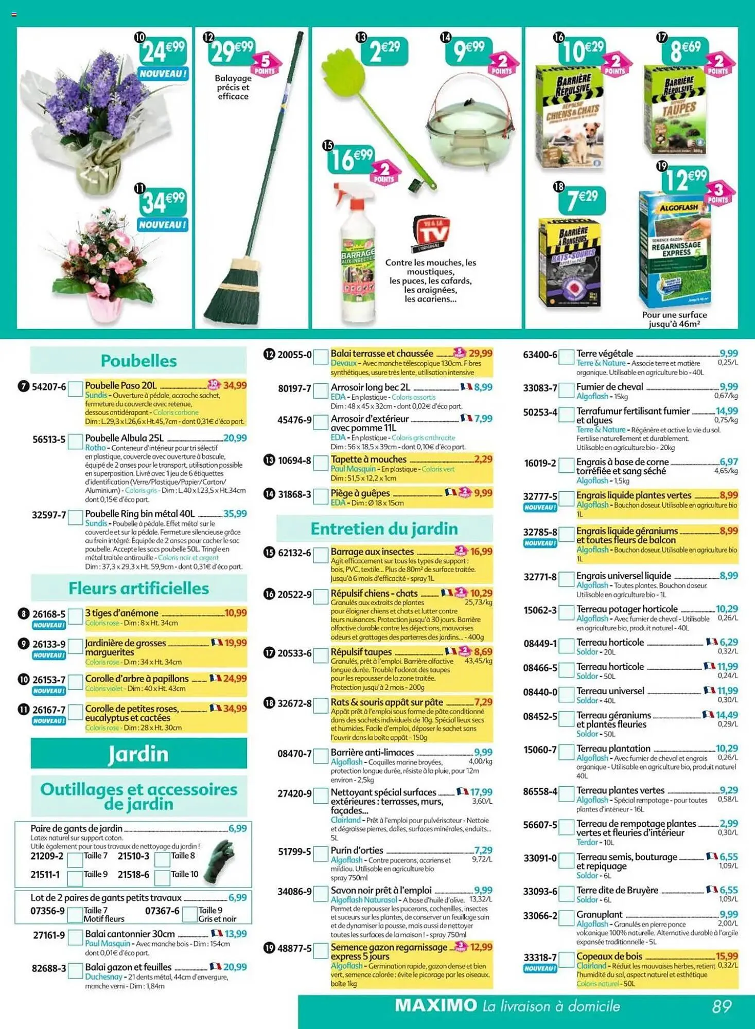 Catalogue Maximo du 12 mai au 8 juin 2025 - Catalogue page 89
