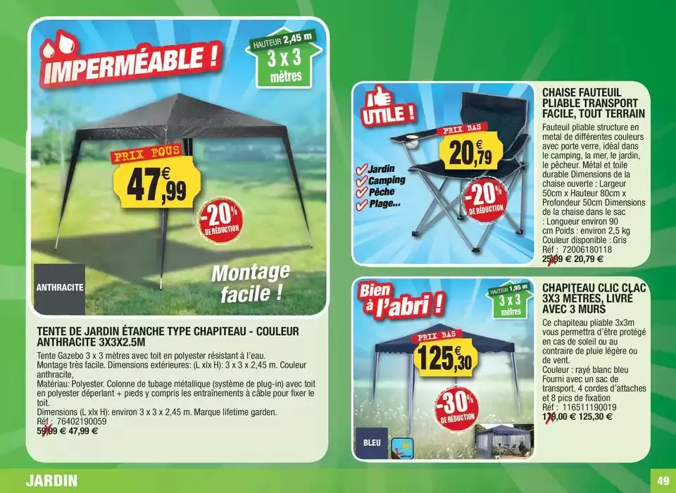 Les jours Anniversaire ! du 11 avril au 31 décembre 2025 - Catalogue page 49