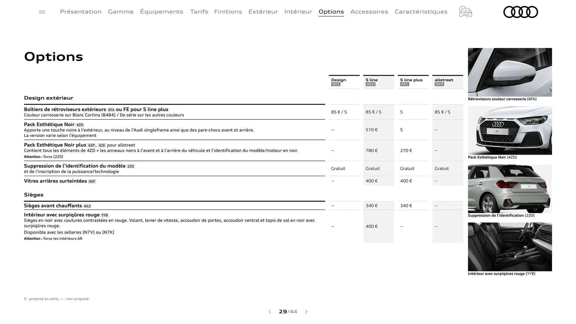 Catalogue Audi du 7 janvier au 31 janvier 2026 - Catalogue page 29