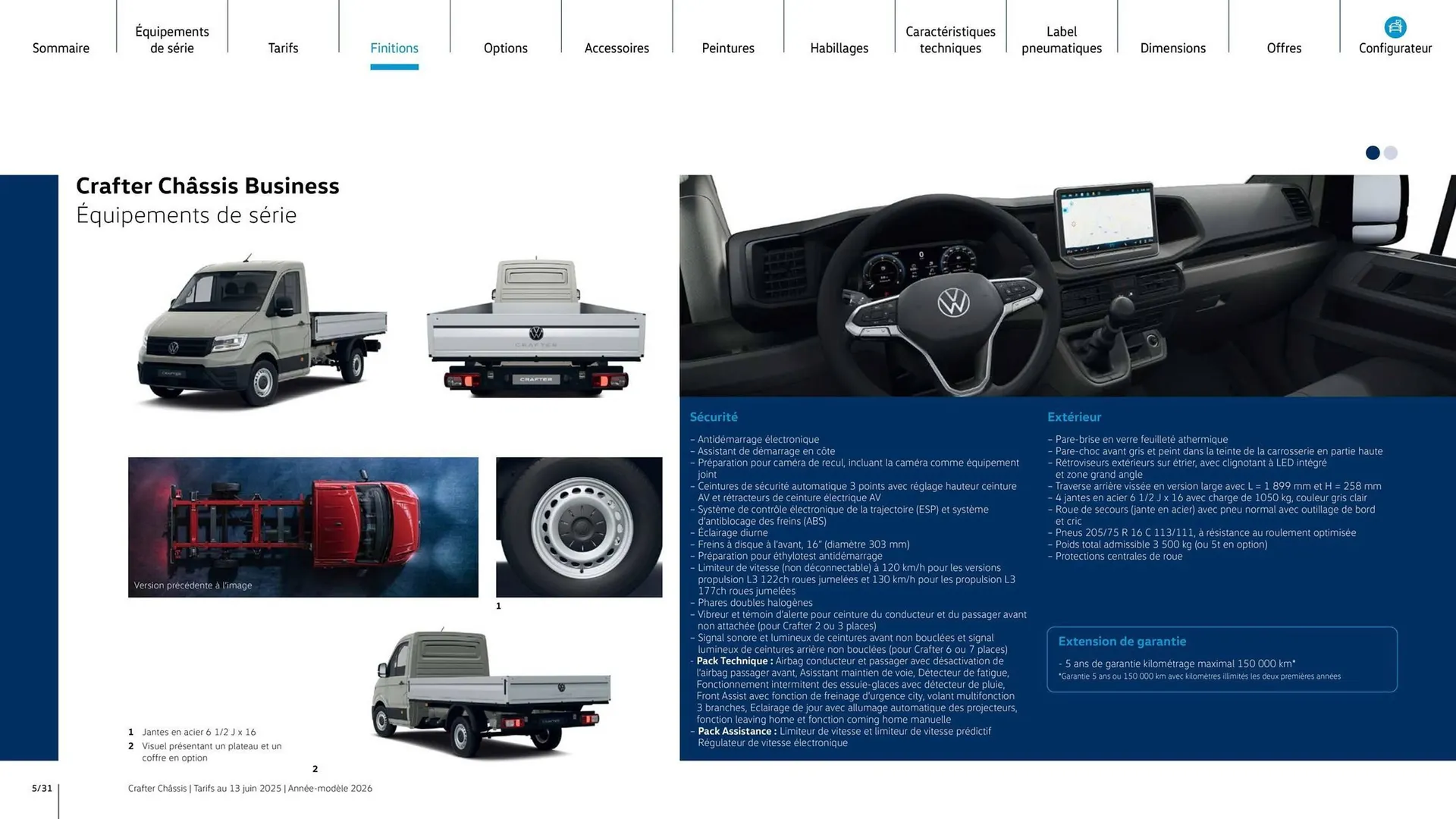 Catalogue Volkswagen du 7 août au 31 mars 2026 - Catalogue page 5