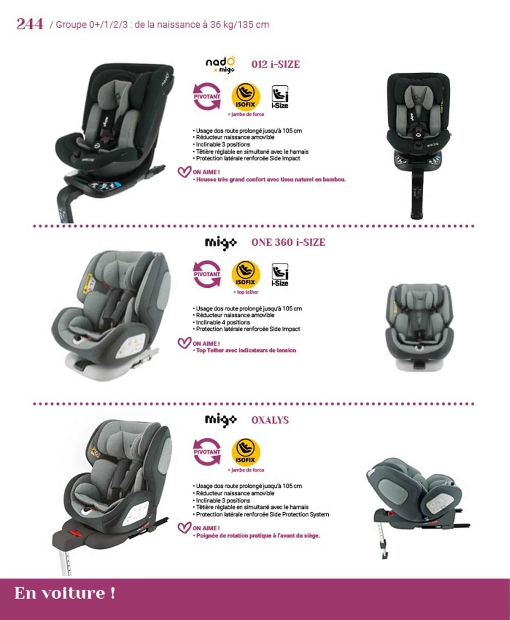 Catalogue autour de bébé du 31 mars au 31 janvier 2024 - Catalogue page 246