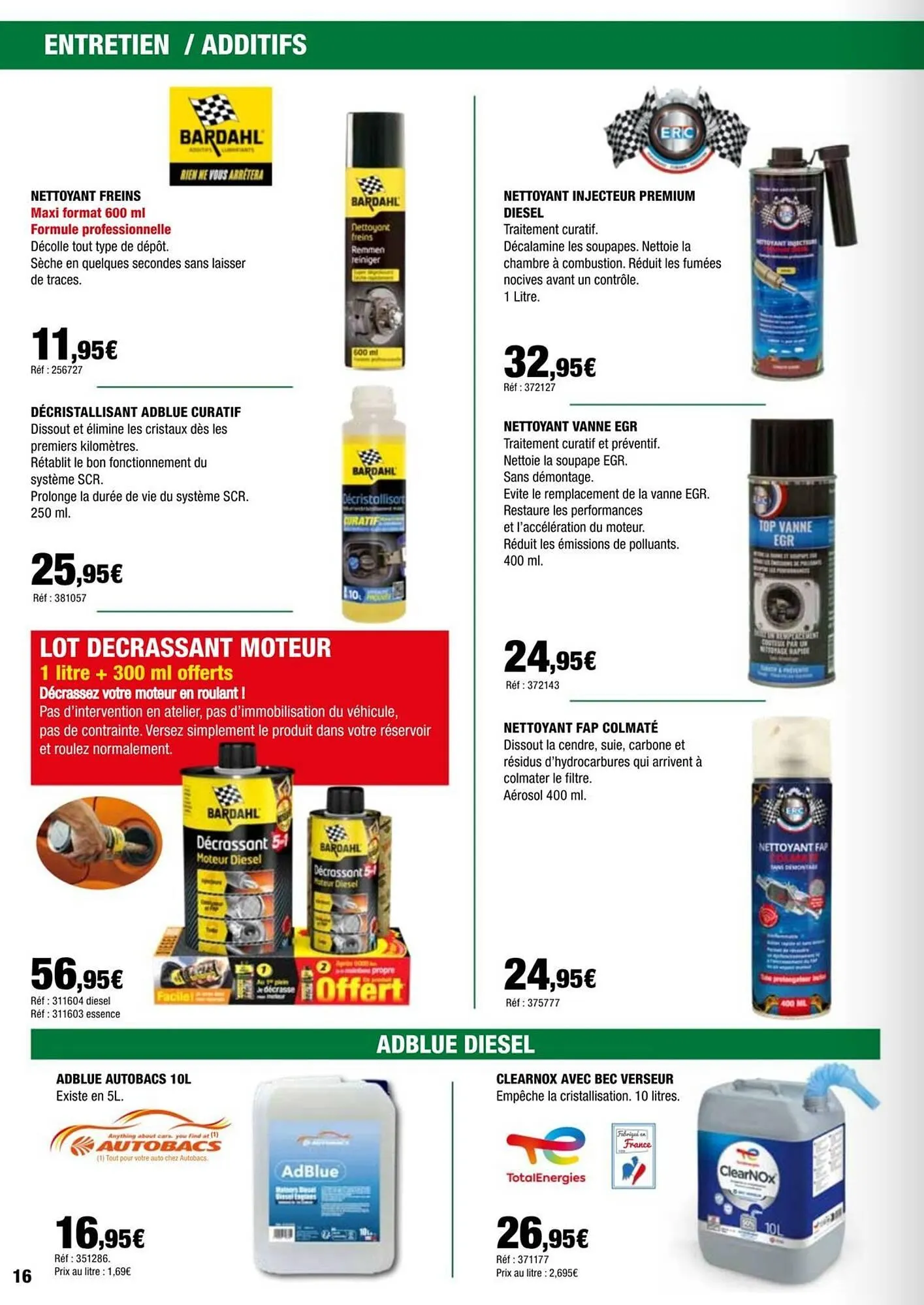 Catalogue Autobacs du 25 avril au 30 juin 2026 - Catalogue page 16