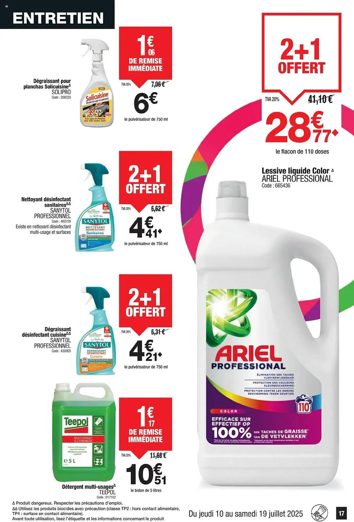 Catalogue Promocash du 10 juillet au 19 juillet 2025 - Catalogue page 17